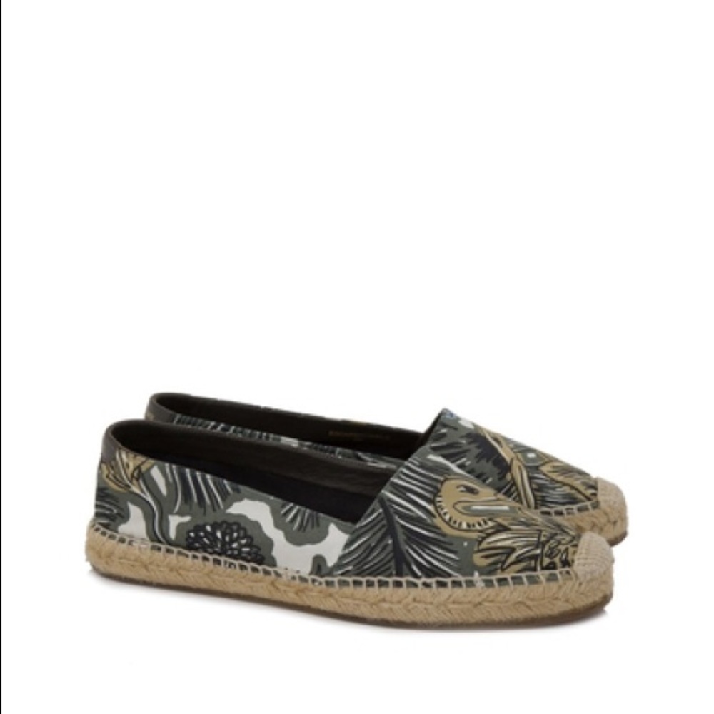 Burberry Floral Hodgeson Flo Flat Espadrilles